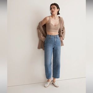 Madewell Perfect Vintage Wide-Leg Crop Jean